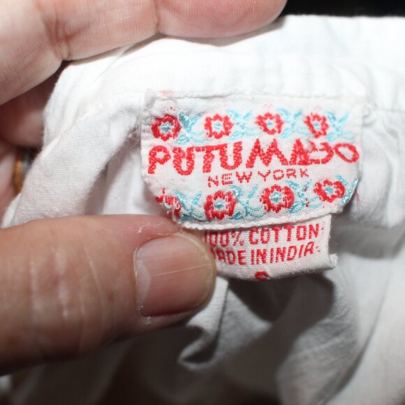 Putumayo 3 Tiered Cotton Petticoat Size S Renfaire Cosplay - Picture 6 of 9